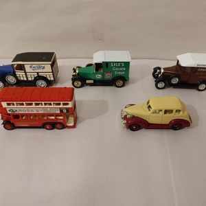 Toy Truck Car Lot - 5 Total - 3 Matchbox - 2 Days Gone